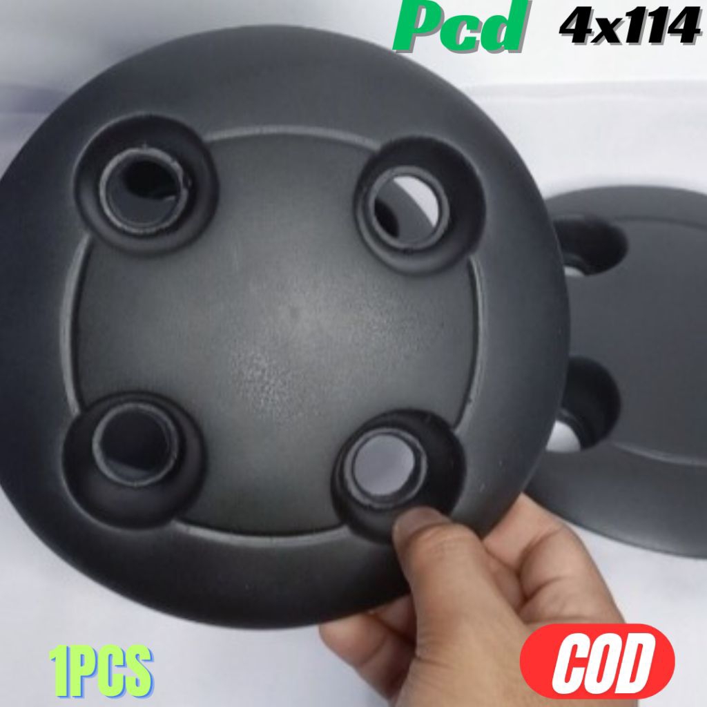 (1PCS)Dop Velg Kaleng PCD 4x114 Avanza , Xenia, Carry,Wuling bisa untuk ring 13,14,15,16,17 bayar di