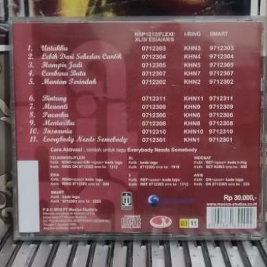 CD KAHITNA / LEBIH DARI SEKEDAR CANTIK