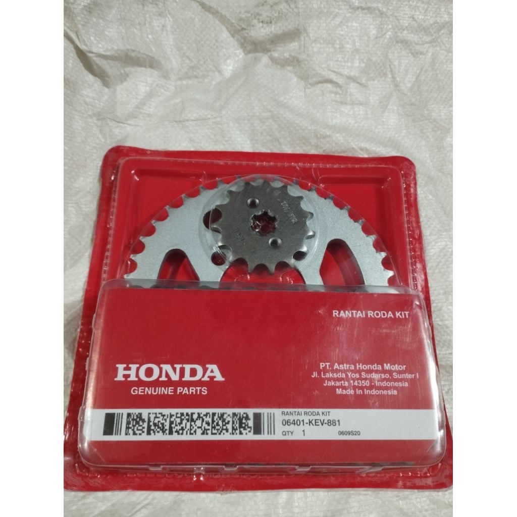 Gear Set Supra X, Supra Lama. Kode KEV  Kualitas Terbaik!