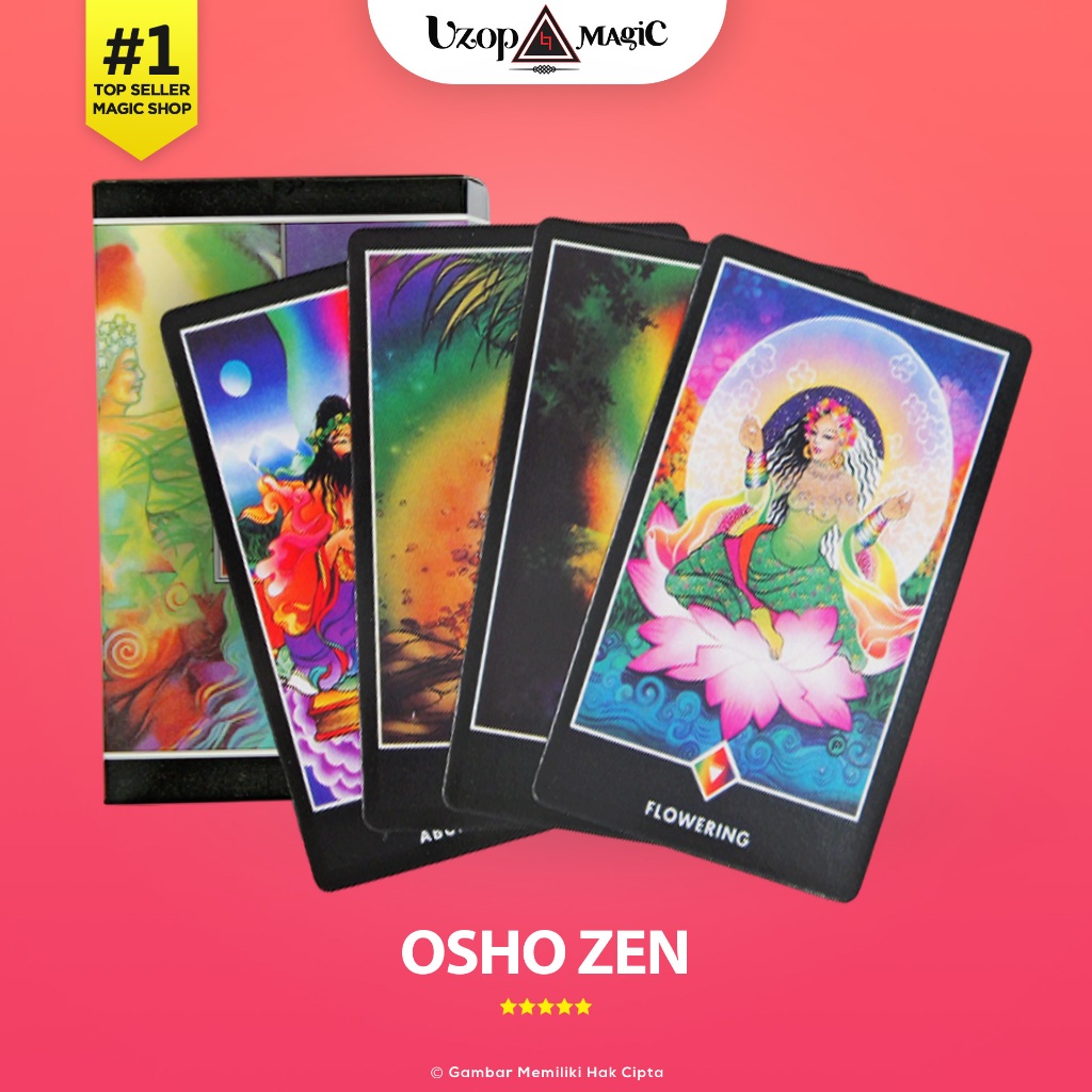 Kartu Tarot Osho Zen Tarot Reading - Uzop Magic Shop