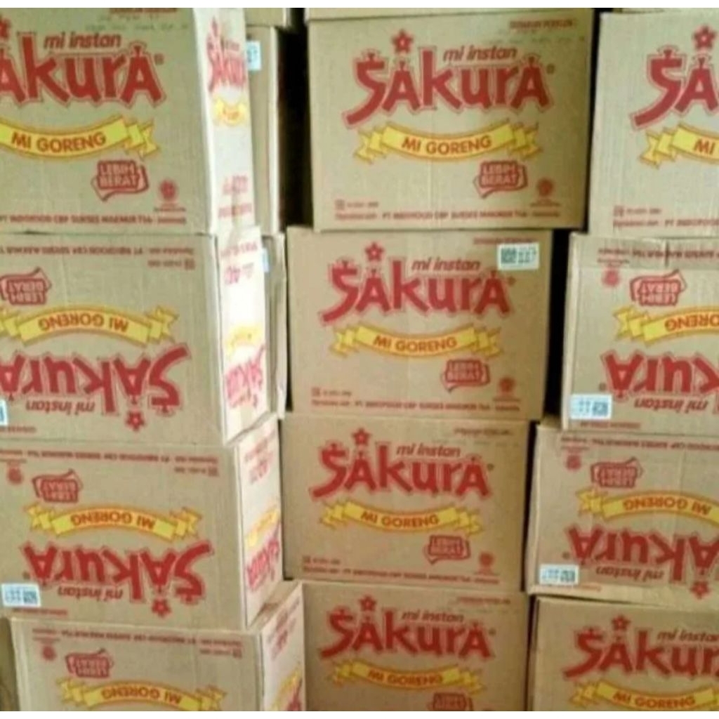

Ygshop17 Mie Sakura Goreng 60 Gr [ 1 Dus / 40 Pcs ]