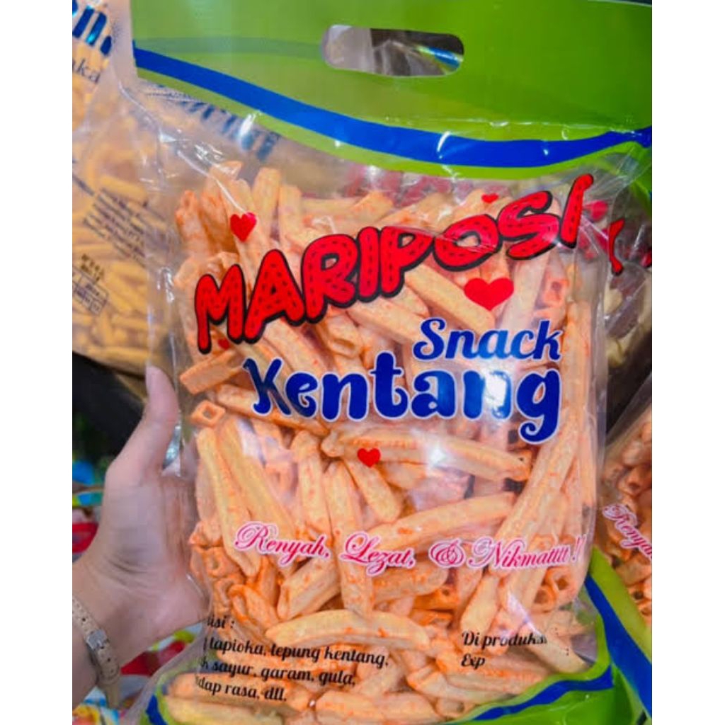 

Mariposa Snack Kentang rasa Balado, 250 gram