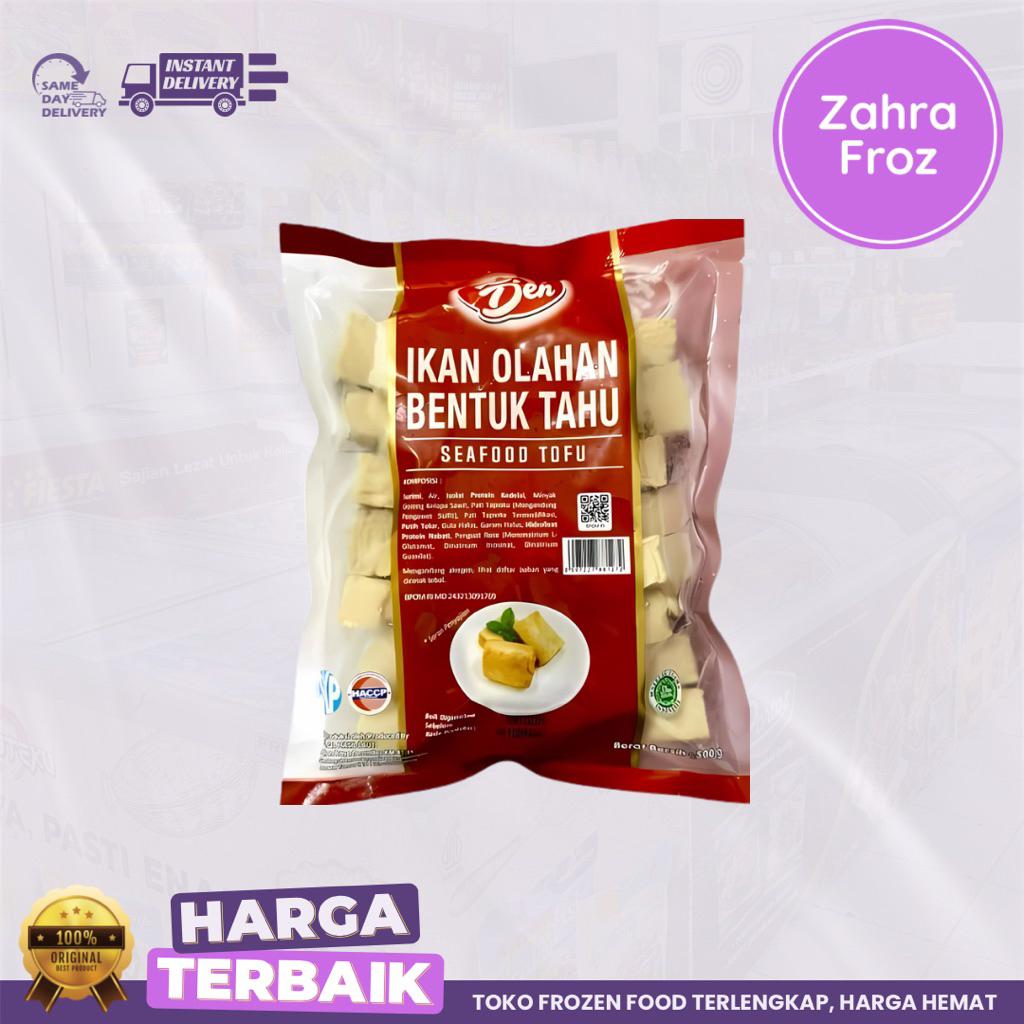 

PAK DEN FISH TOFU 500 GR