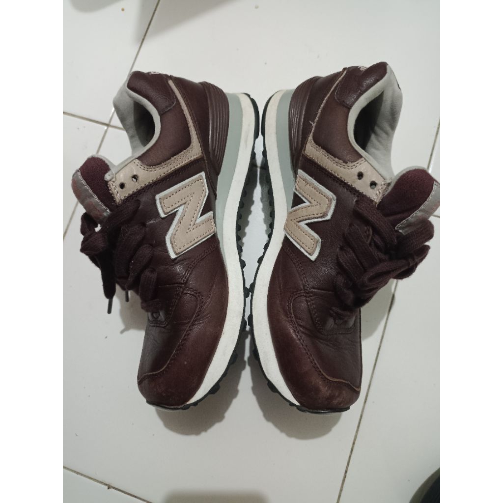 second sneaker 574 kulit 36 22.5