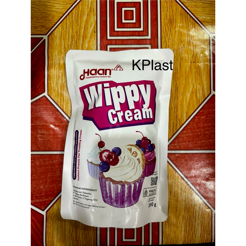 

Wippy Cream HAAN 200 gram