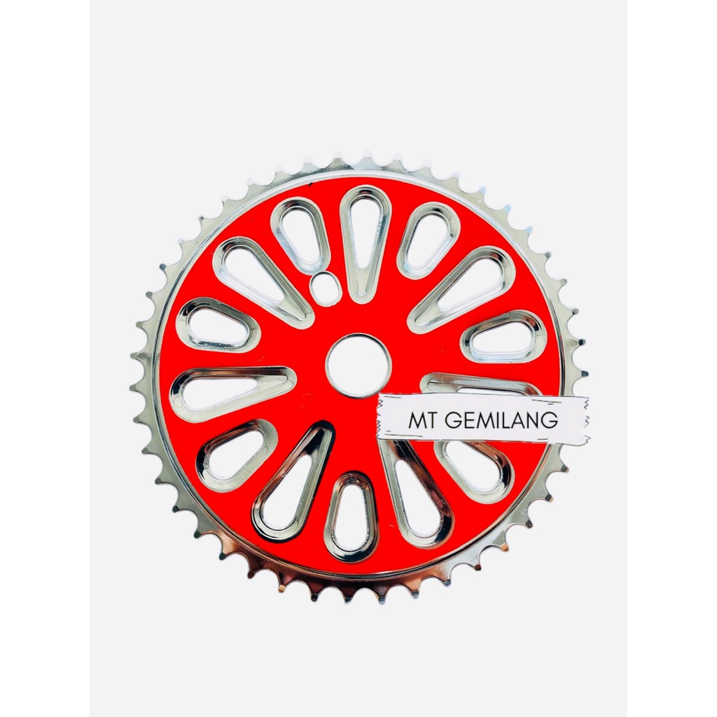 Piringan Gir Gear Crank Depan Sepeda Anak 44T Gir Langsung BMX