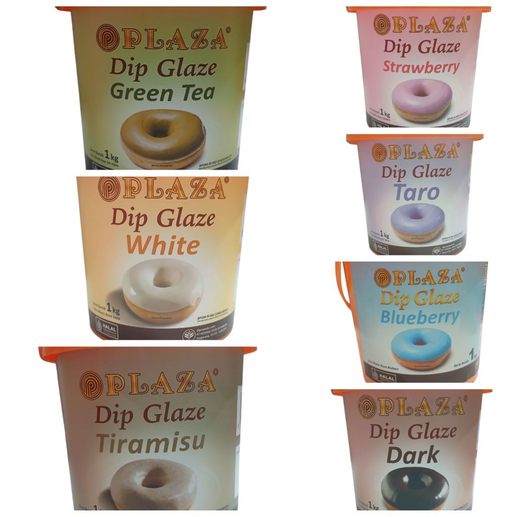 

DIP GLAZE - PLAZA 1KG / TOPPING DONAT