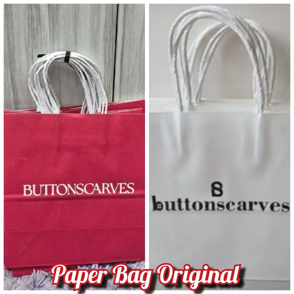 

BUTTONSCARVES PAPER BAG ORIGINAL (disertai dg pembelian produk BS) BACA DESKRIPSI