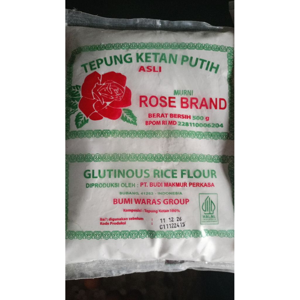 

Rosebrand tepung ketan