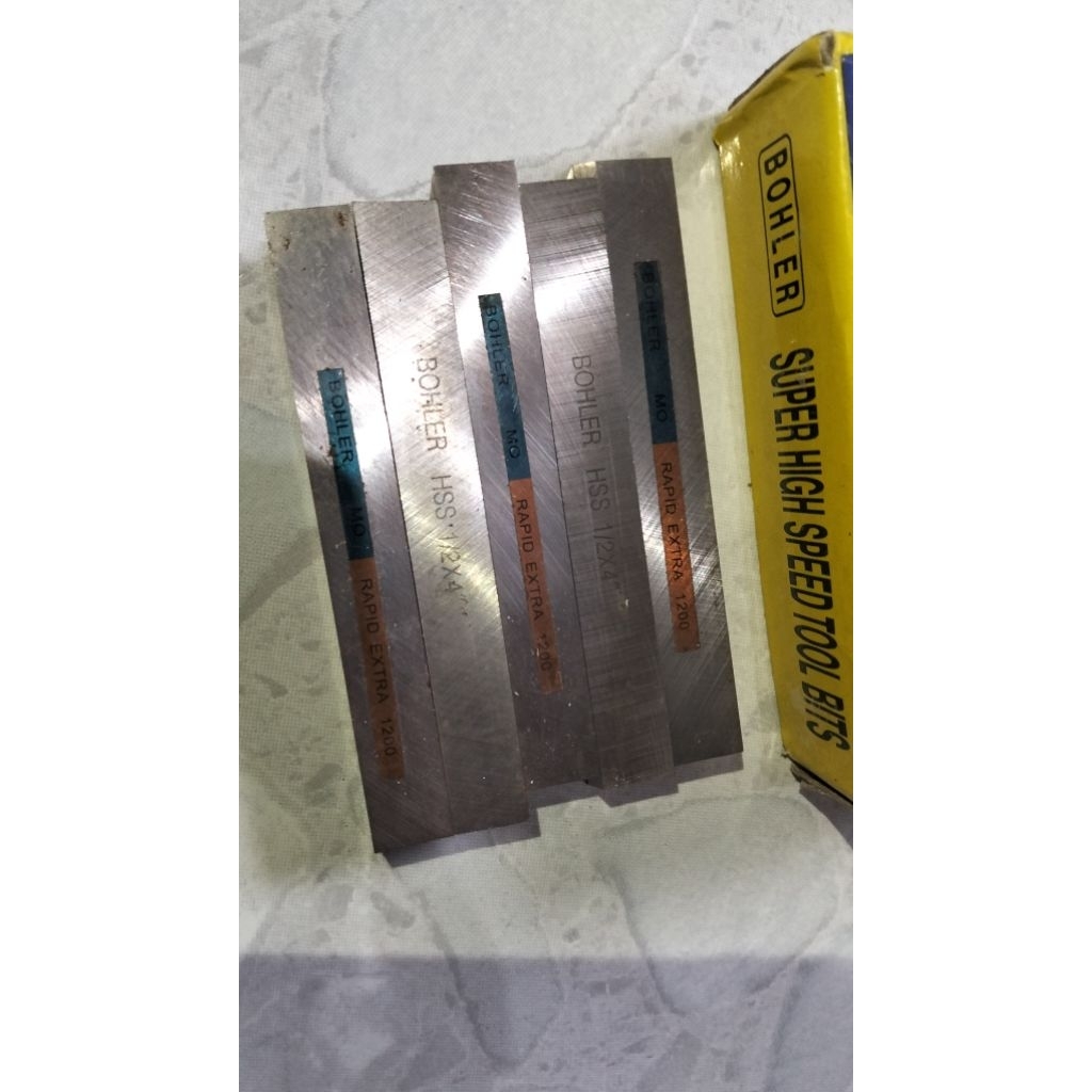 Mata pisau pahat Bubut BOHLER HSS 1/2X4" Pahat Bubut