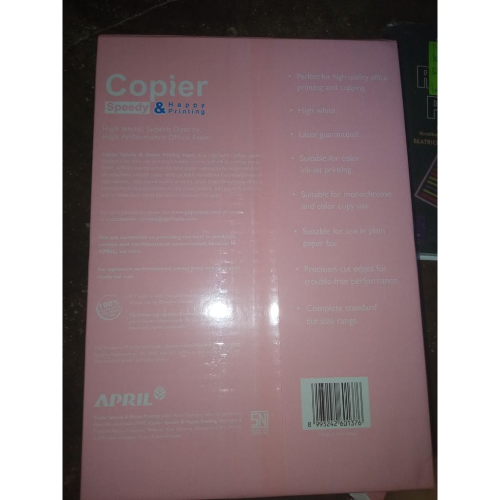 

Kertas A4 75 gsm (April)