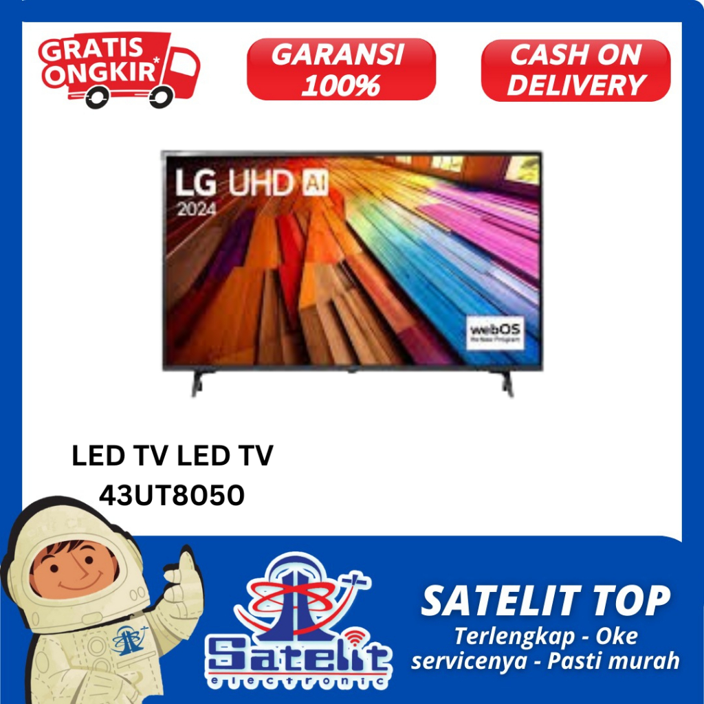 LED TV 43 INCH LG 43-UT-8050