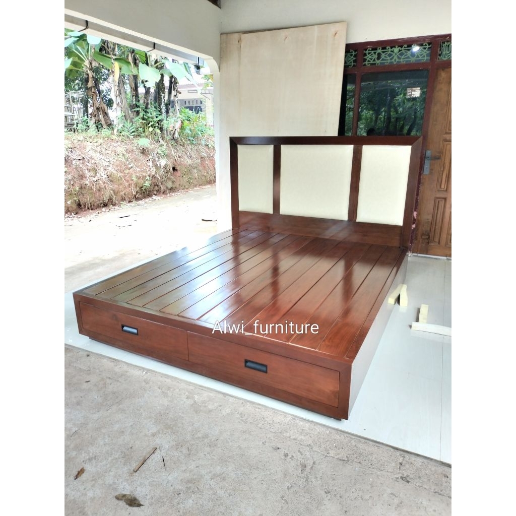 Dipan jok minimalis jati/dipan jati minimalis