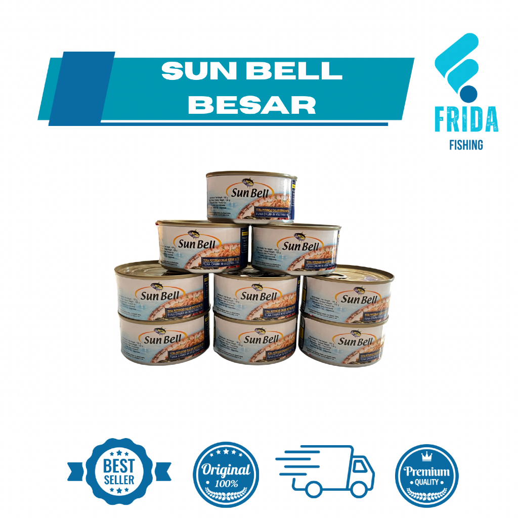 

SUNBELL BESAR TUNA KALENG 185g - UMPAN PANCING
