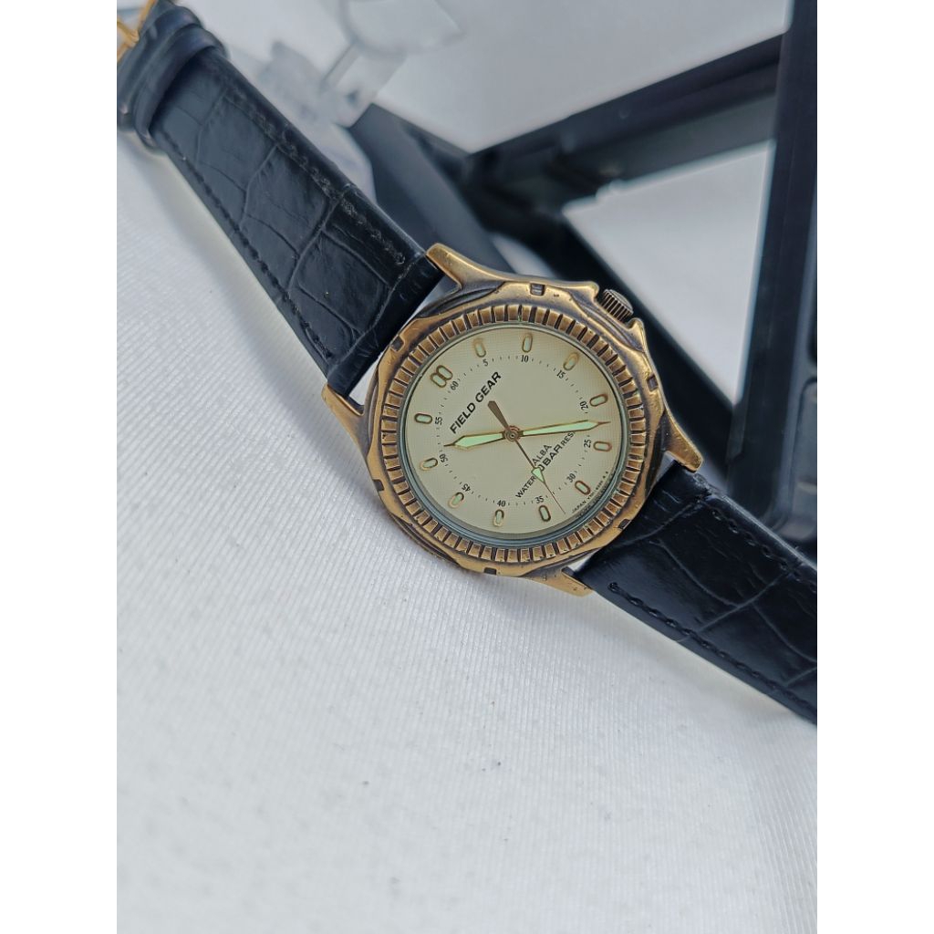 ja0759 Jam tangan ALBA Field Gear Japan Quartz movement