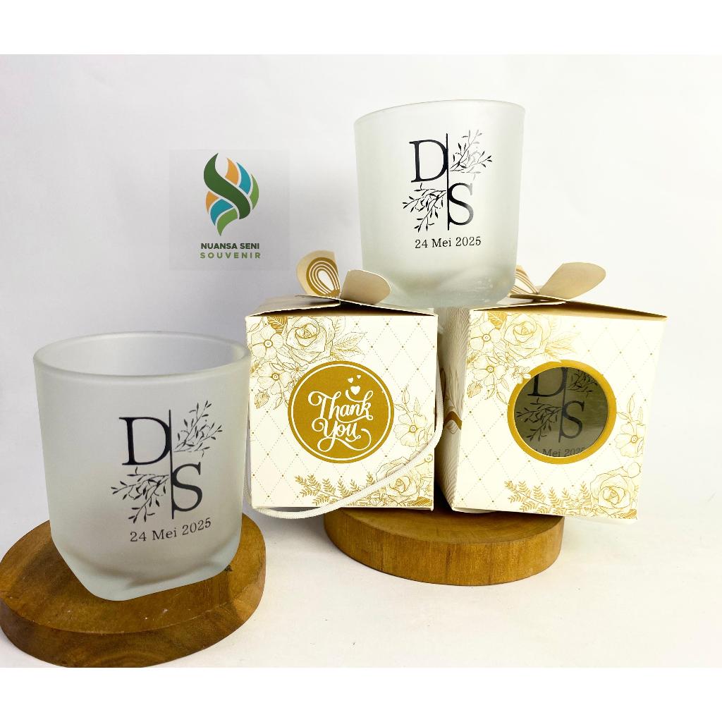 Souvenir Packaging Bungkus Gelas Kaca Kemasan Paper Box Cangkir Kopi