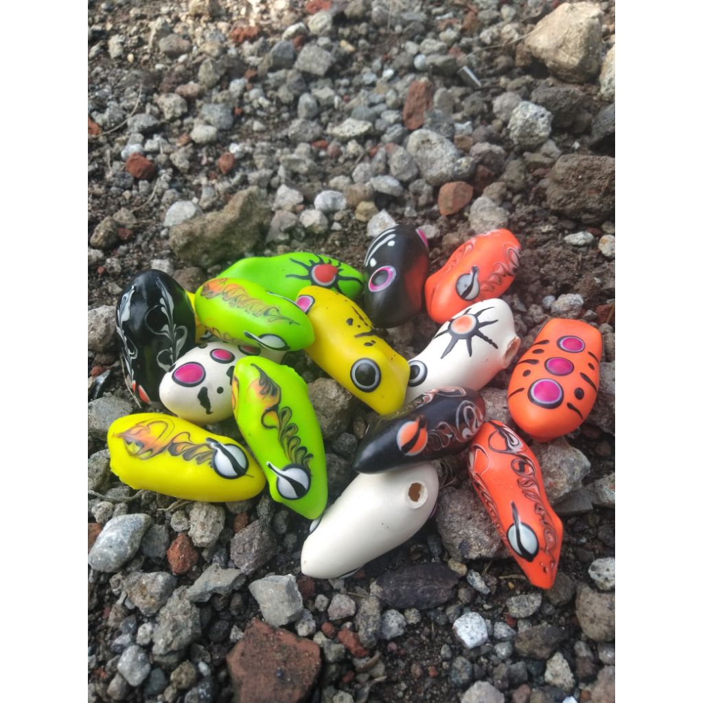 Cangkang soft frog 3,5cm hook #1