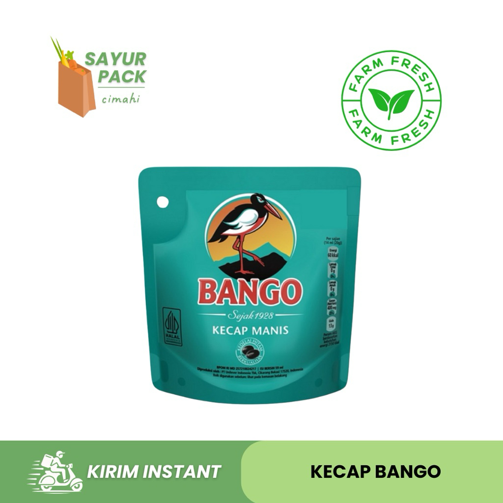 

KECAP BANGO 77 gr | kecap manis | sayur instant cimahi