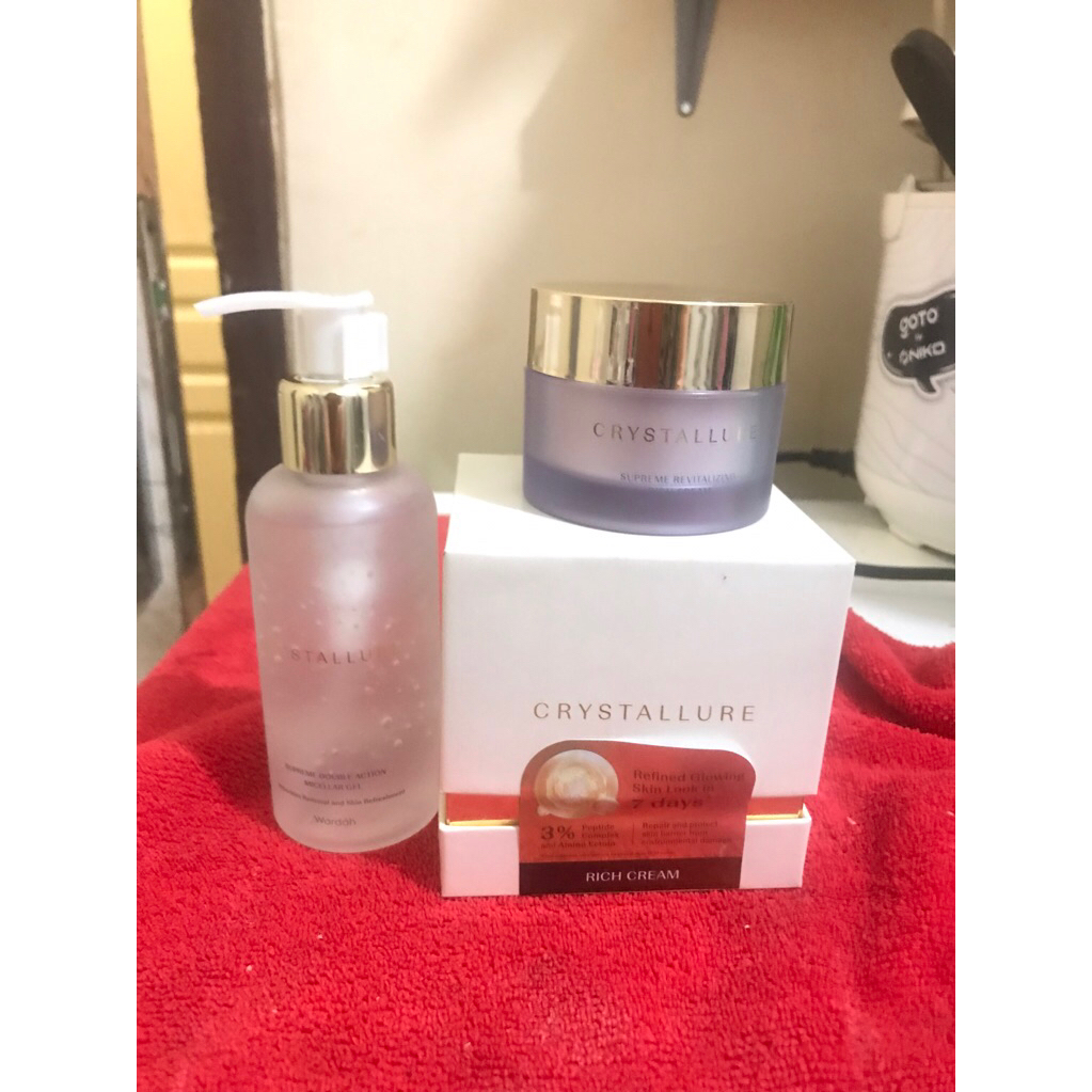 Crystallure Day Cream dan Micellar PL
