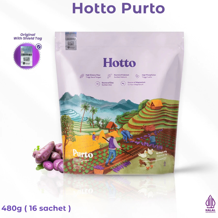 

Hotto Purto Halal Multigrain with Purple Potato