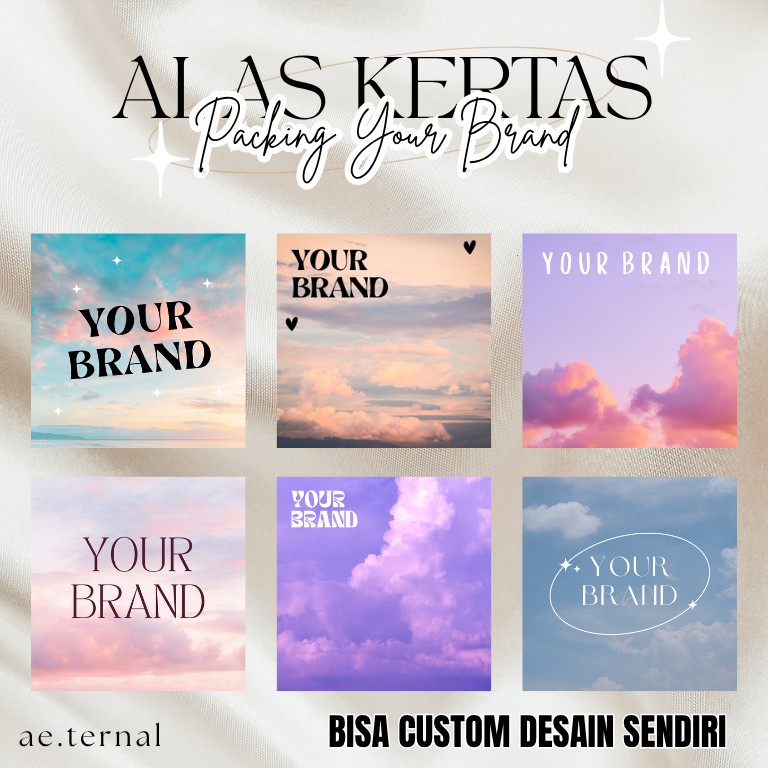 

Alas kertas packing | Alas kertas desain sky awan langit | Alas kertas souvenir | Alas kertas your brand | Alas kertas produkmu | Alas kertas bisa custom