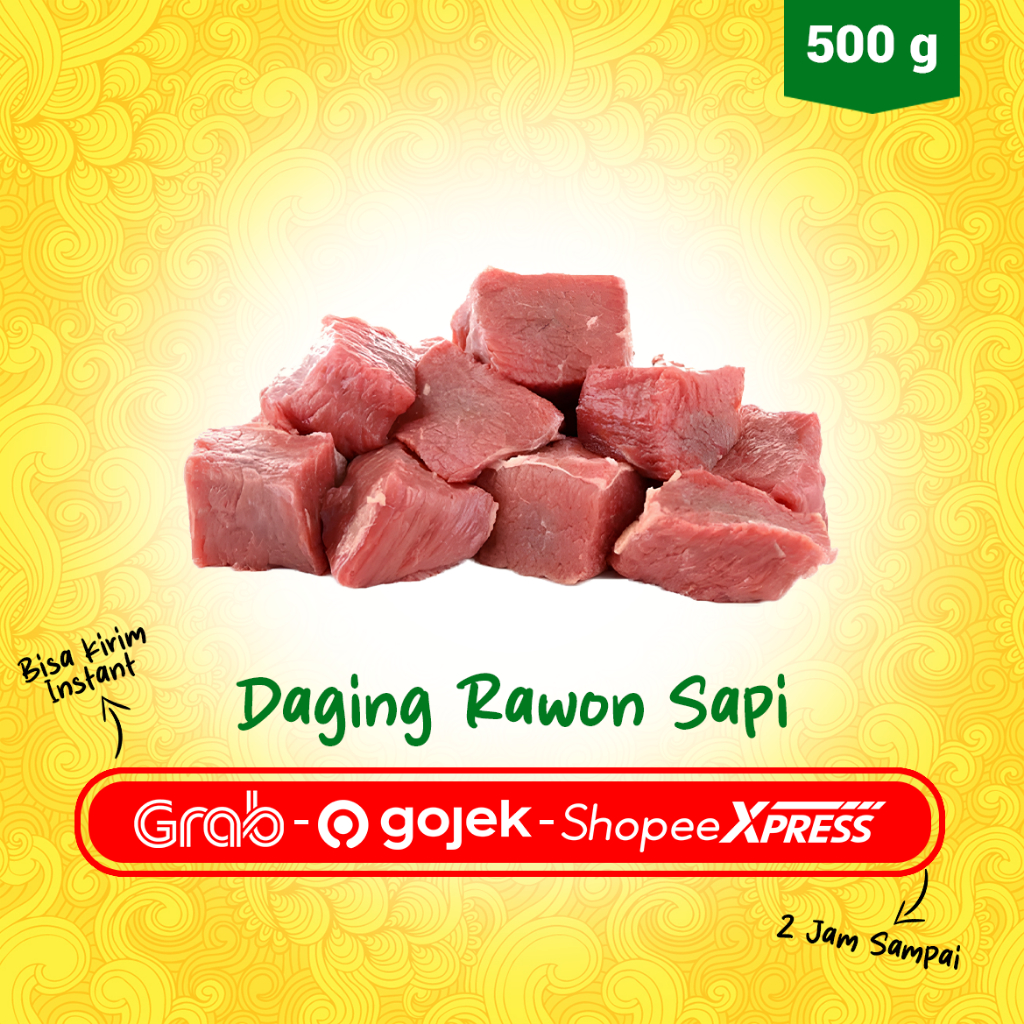 

Daging Sapi Rawon 500gr – Siap Masak, Segar, Halal