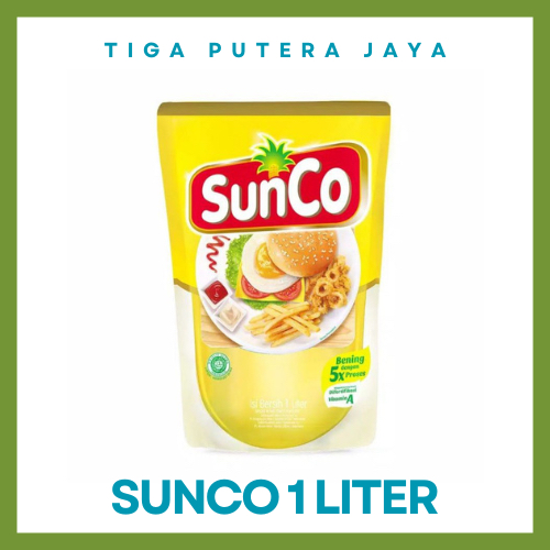

Minyak Goreng SunCo 1 Liter – Jernih, Tidak Mudah Hitam, Masak Jadi Lebih Sehat