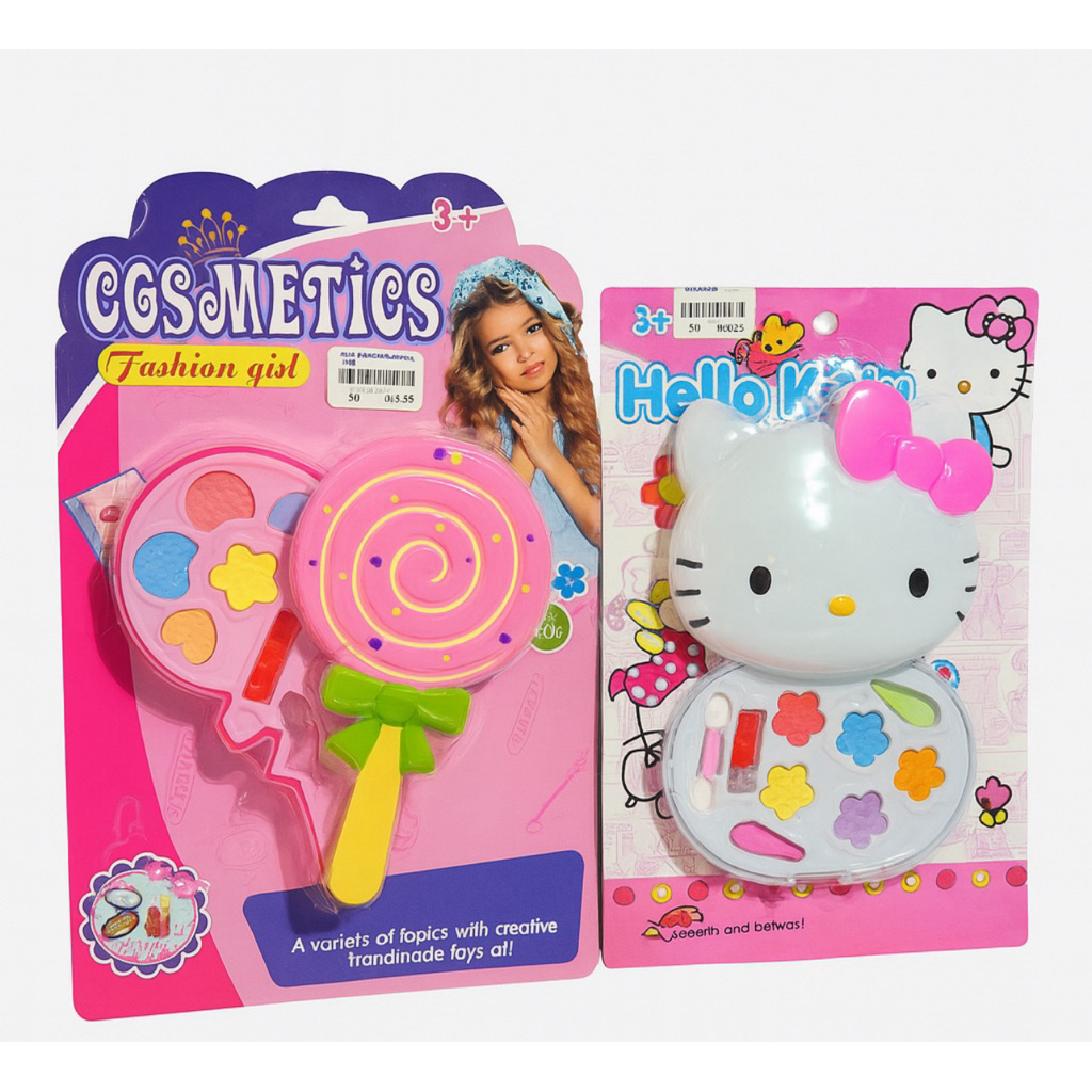 Mainan makeup hello Kitty anak lucu