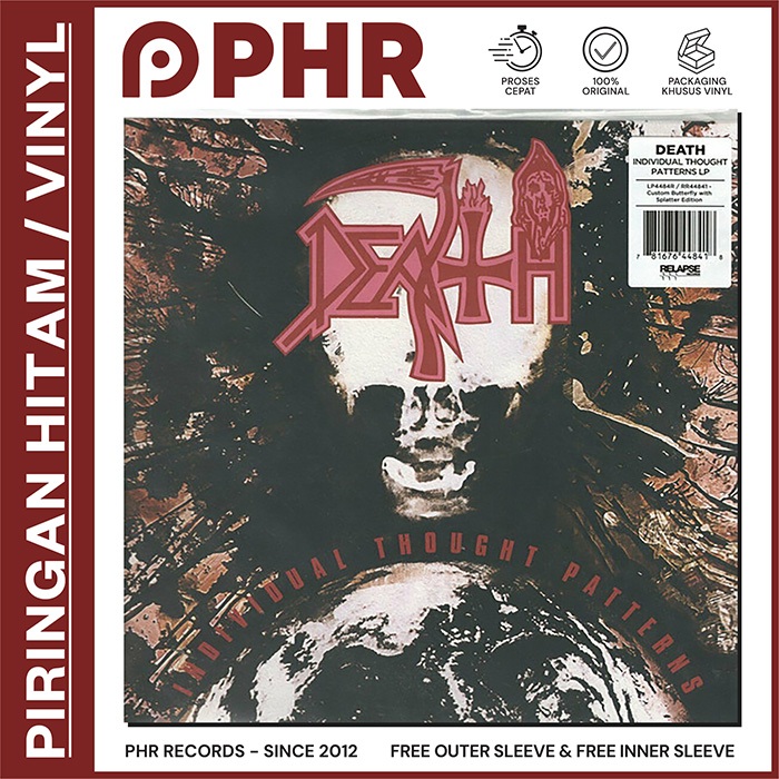 Vinyl DEATH - Individual Thought Patterns (Coloured) [Piringan Hitam]