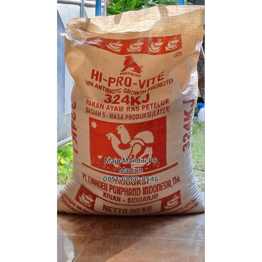 Pakan Ayam Petelur Pokphand 324KJ (1KG)