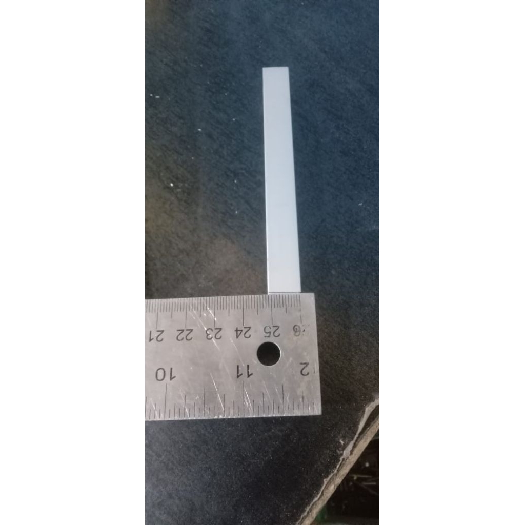 Lis U aluminium 50cm ukuran triplek 12mm