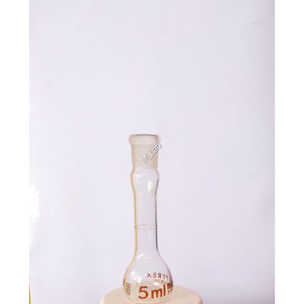 Labu ukur 5ml - volumetric flask 5ml Pyrex