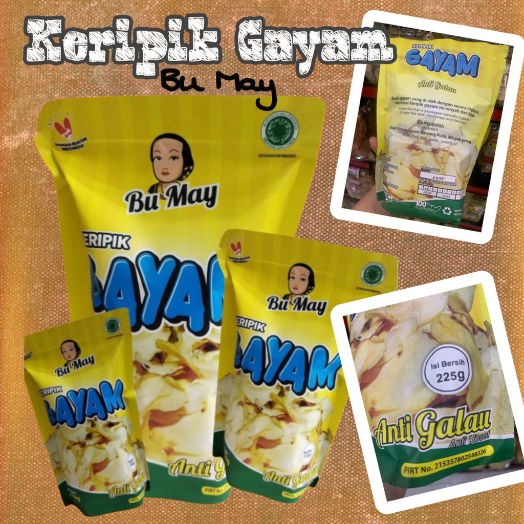 

Kripik Gayam Madura/Kripik Gayam Khas Madura Asli/Kripik Gayam Khas Jawa Timur/Snack