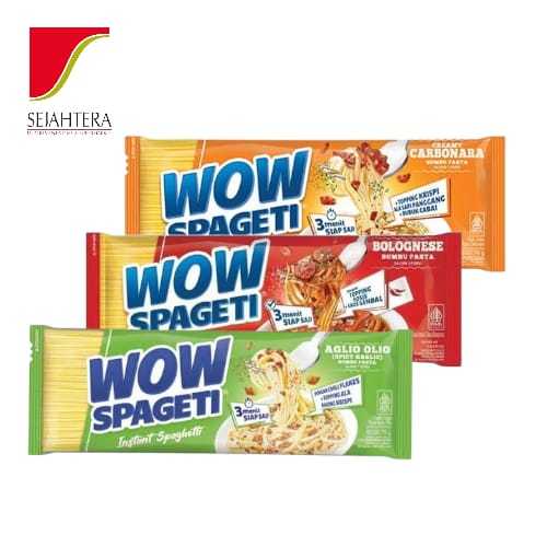 

WOW Mi Spageti Instan Semua Varian – Camilan Lezat Rasa Spaghetti ala Italia