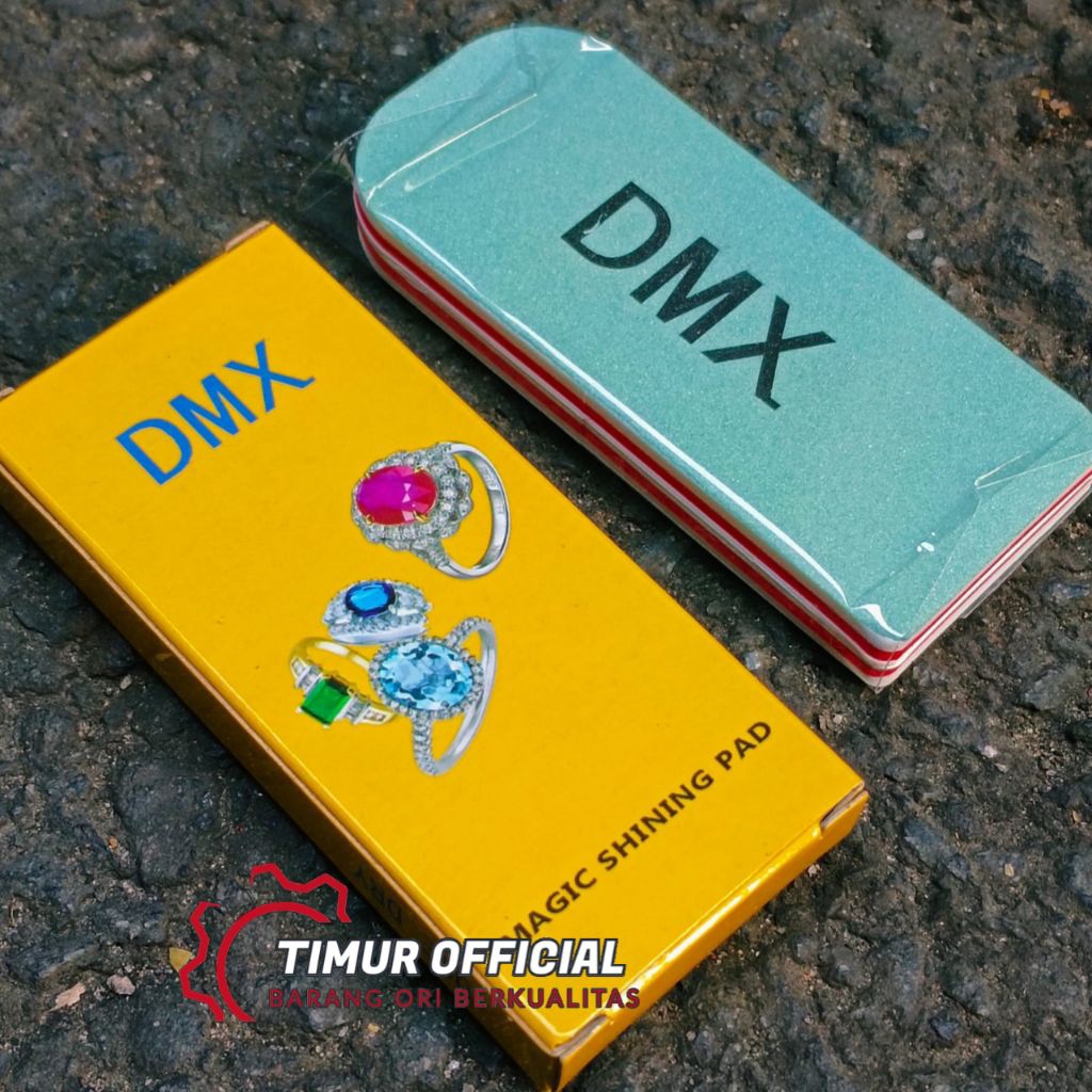 Spons Pengkilap Batu Akik Permata DMX Alat Poles Batu Akik