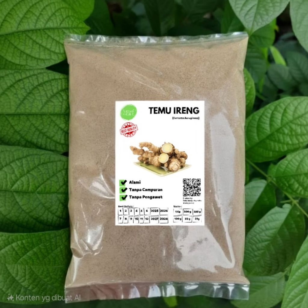 

Temu Ireng Bubuk 1kg Serbuk Temu Hitam Murni Alami