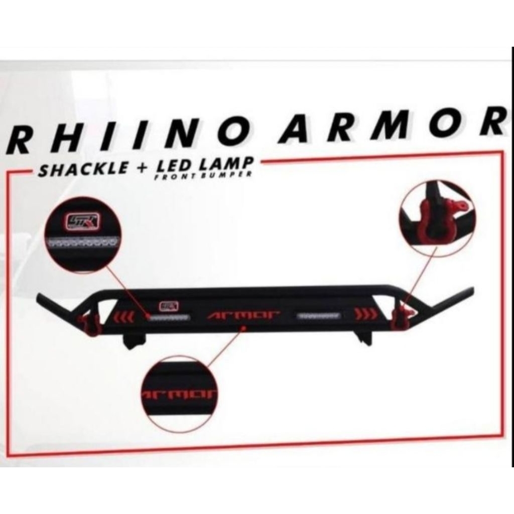 BEMPER RHINO ARMOR mobil ALL NEW AVANZA / XENIA  / VELOZ 2022 - 2025