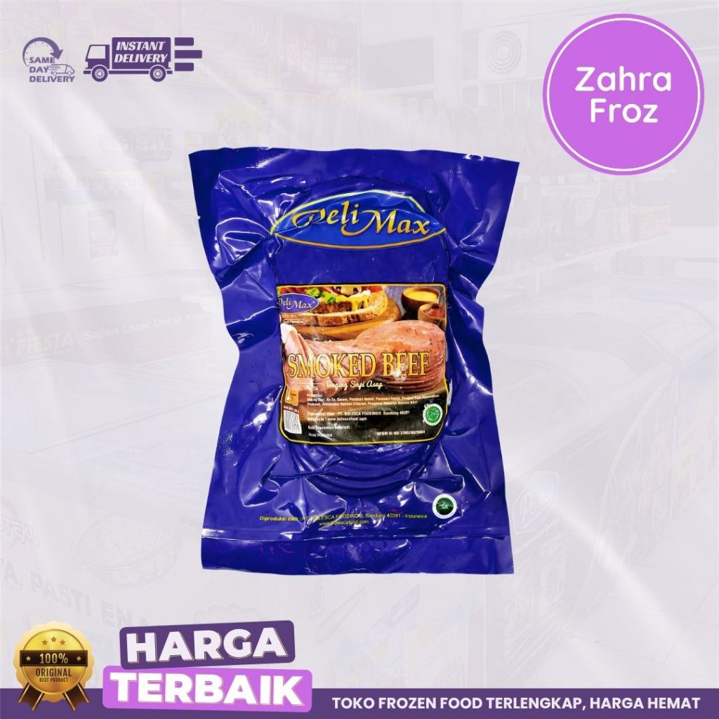 

DELIMAX SMOKED BEEF 500 GR