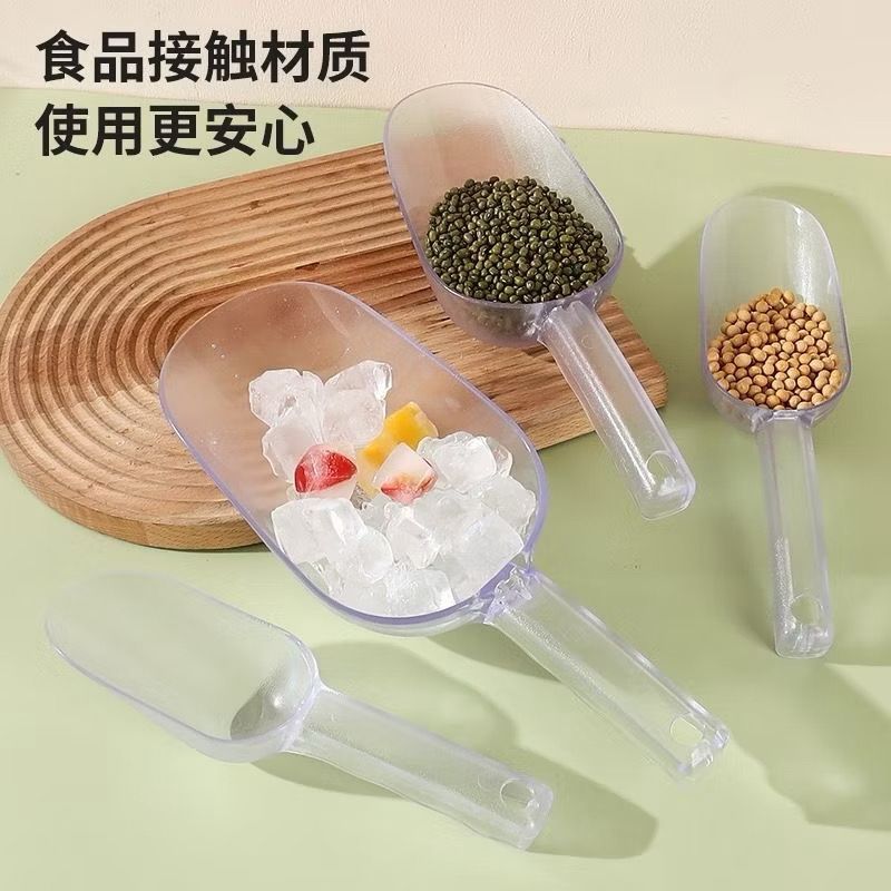 Ice Scoop Serokan Es Batu Sendok Es Batu Plastik Tebal