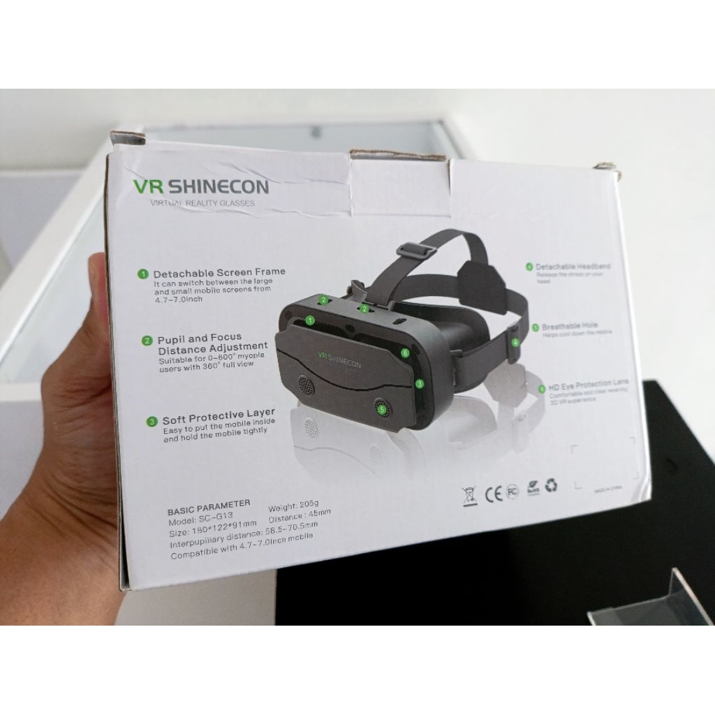 VR Box Shinecon Baru Original