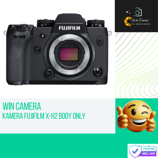 Kamera Fujifilm x-h2 Body Only / Camera Fujifilm / Kamera Mirrorless / Camera Mirrorless