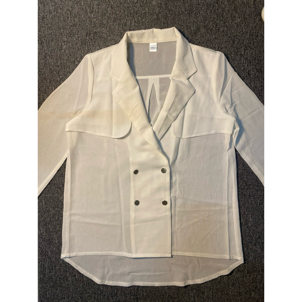 Preloved blazer putih