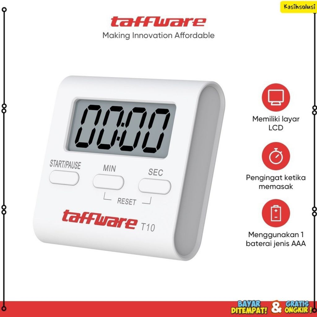 YN942 Taffware Timer Masak Dapur