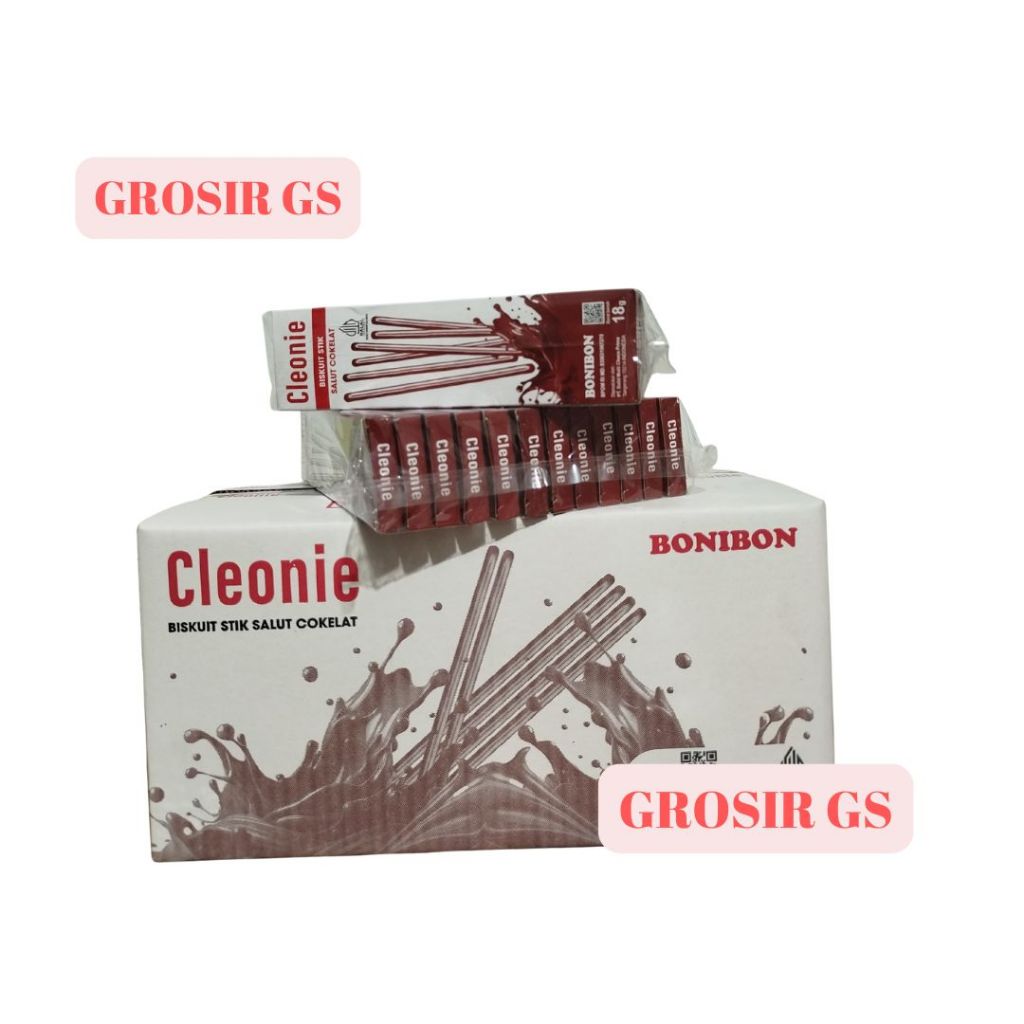 

1 DUS BONIBON CLEONIE COKLAT STIK POKY BISKUIT STIK COKLAT