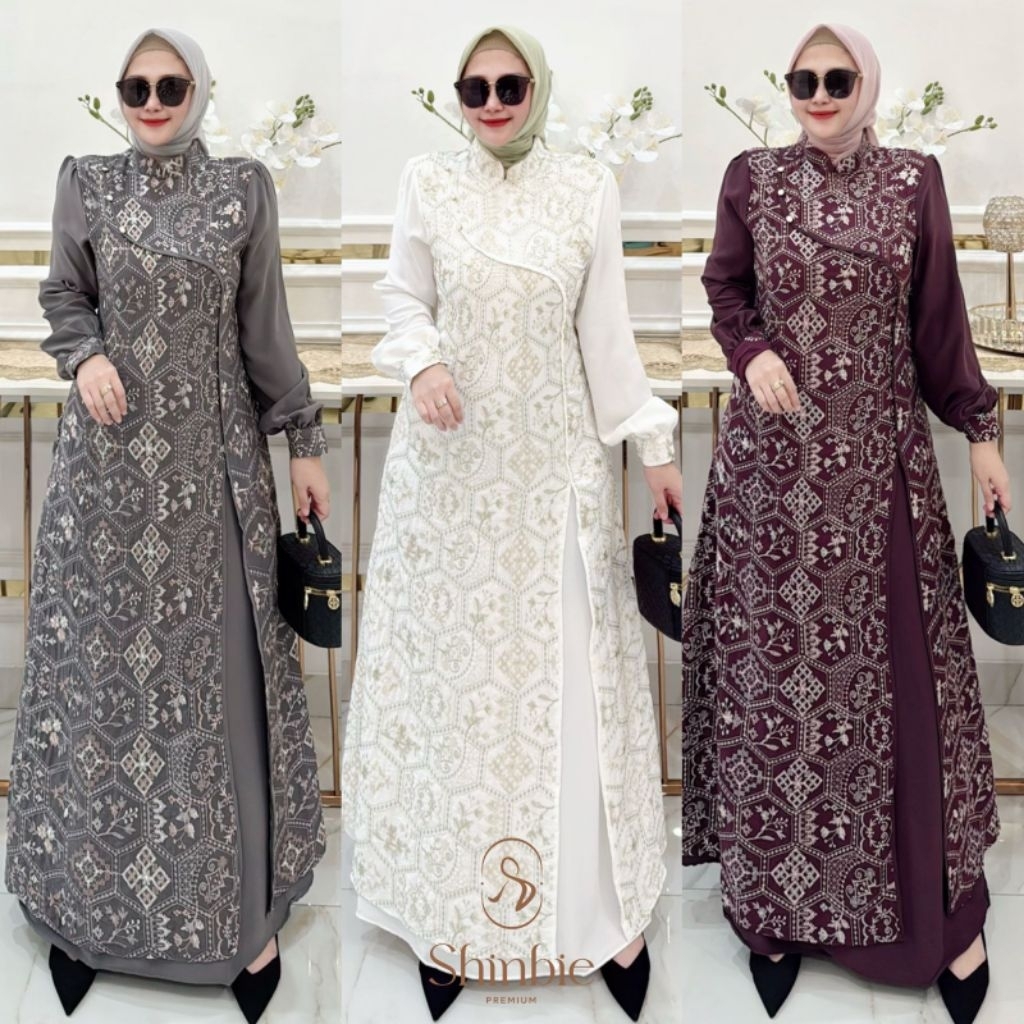 RAISha dreas BY SHINBIE//GAMIS MEWAH PESTA//GAMIS BUTIK//GAMIS ALODY//GAMIS LEBARAN