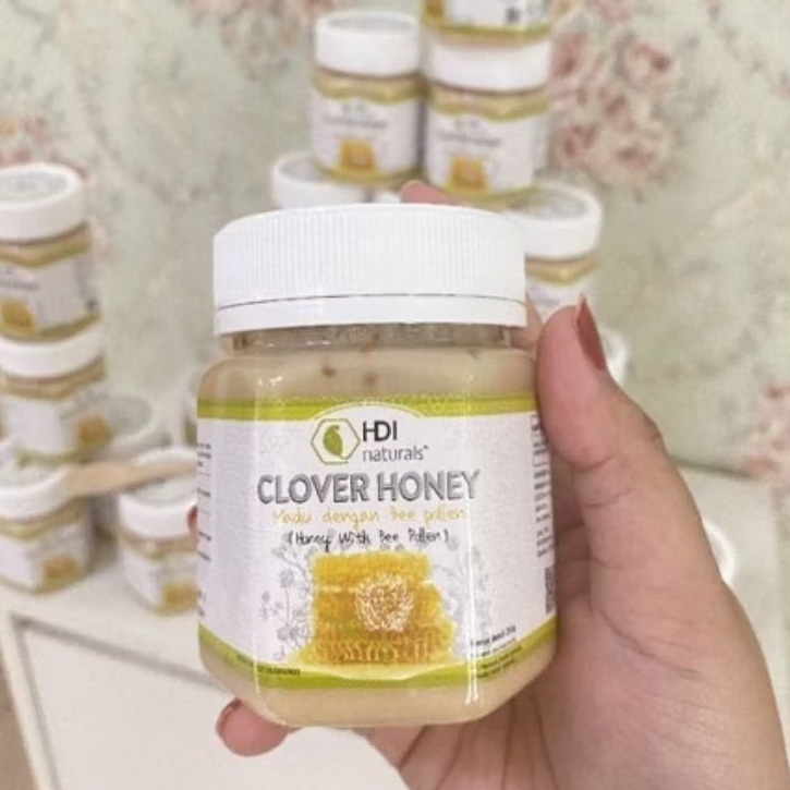 

Madu Clover honey 250gram exp 2028 + sendok kayu