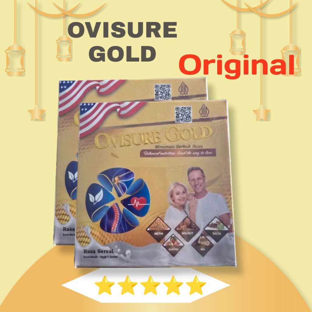 

PAKET 2 BOX OVISURE GOLD SUSU TULANG DAN SENDI SEHAT 100% ASLI