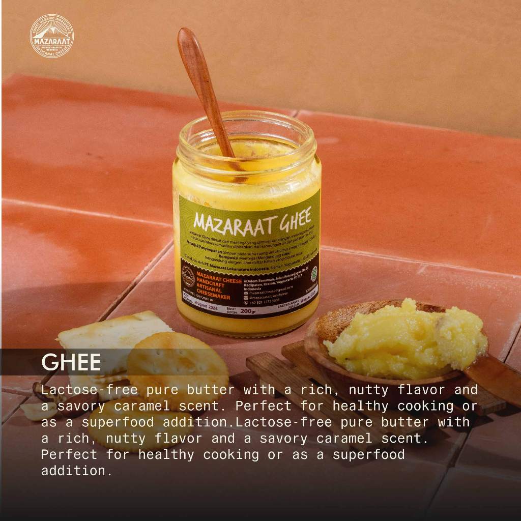 

MAZARAAT Mentega Ghee (Clarified Butter)