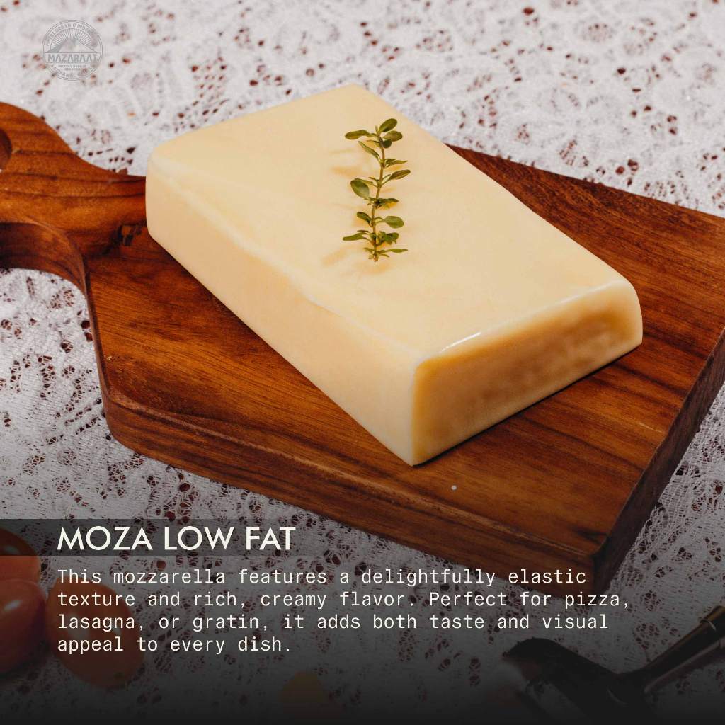 

MAZARAAT Keju Mozzarella Low Fat (LMPS) 250GR