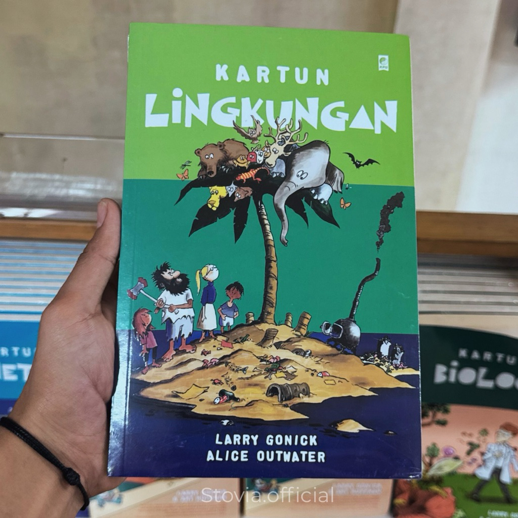 KARTUN LINGKUNGAN  Karya Larry Gonick dan Alice Outwater Original Resmi 100%
